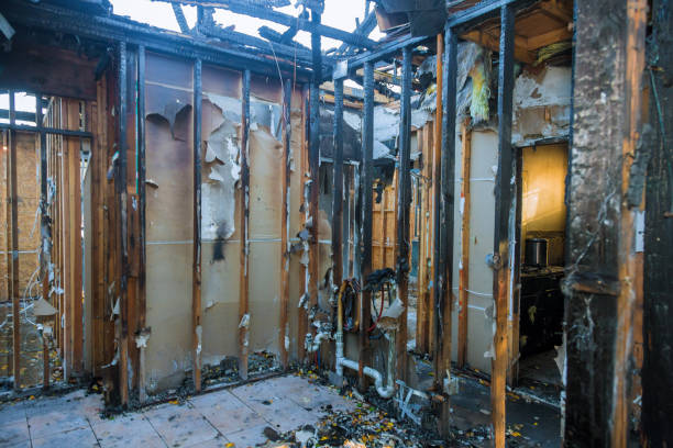 Professional Fire Damage Repair technician working in Silver Springs, NV